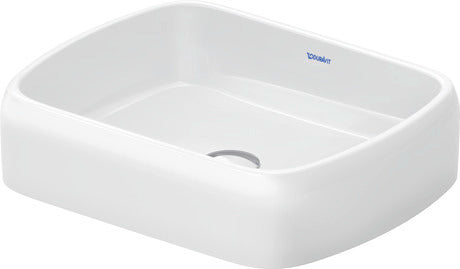Duravit - Qatego 18 1/8" Rectangular Vessel Sink in White