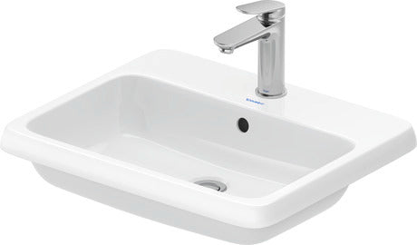 Duravit - Qatego 23 5/8" Rectangular Drop In Sink in White