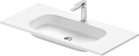 Duravit - Sivida 40 1/8" Rectangular Drop In Sink in Satin Matte White