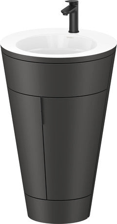 Duravit - Starck 1 22" Floorstanding Two Door c-bonded Single Vanity, Includes Cabinet & Single Hole Sink