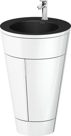 Duravit - Starck 1 22" Floorstanding Two Door c-bonded Single Vanity, Includes Cabinet & Single Hole Sink