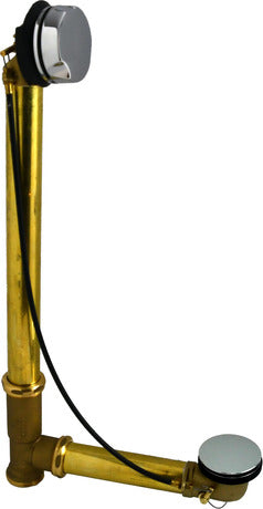 Duravit - Brass 31" Cable Bathtub Drain