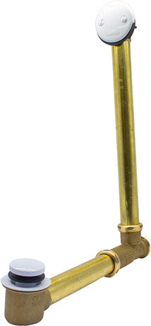 Duravit - Brass Toe-Tap Bathtub Drain