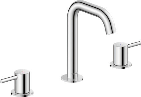 Duravit - DuraCircle 7 1/2" Two Handle Widespread Bathroom Sink Faucet, Drain Included