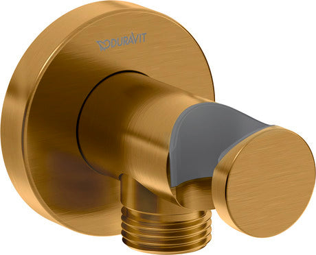 Duravit - DuraShower Round Wall Outlet with Handshower Holder