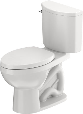 Duravit - No.1 PRO Series 1.28 GPF Single Flush Elongated ADA Compliant Two Piece Toilet in White