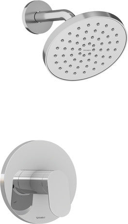 Duravit - No.1 Single Function Shower Faucet Kit, Pressure BalanceValve Included