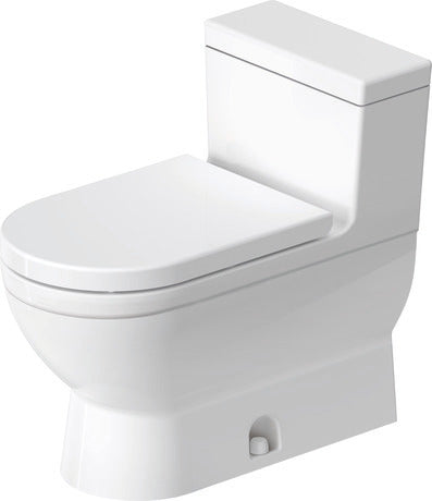 Duravit - Starck 3 1.28 GPF Single Flush Elongated One Piece Toilet