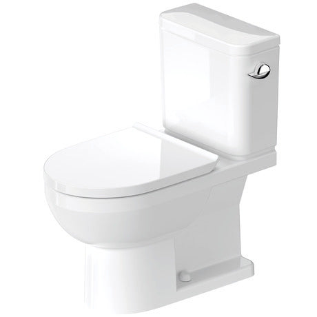 Duravit - No.1 1.28 GPF Single Flush Rimless Elongated ADA Compliant Two Piece Toilet