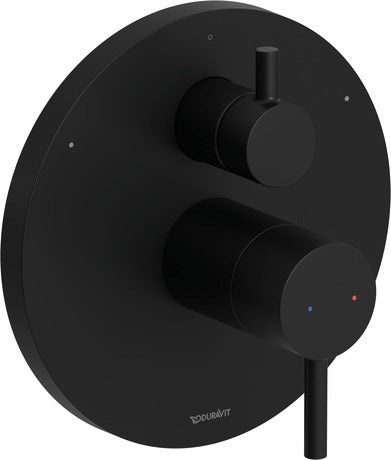 Duravit - DuraCircle Thermostatic Shower Trim with Diverter, Valve Sold Separately