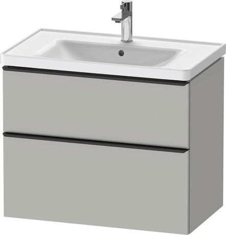 Duravit - D-Neo 31 1/2" Wall Mount Two Drawer Single Vanity, Including Cabinet and Widespread Sink