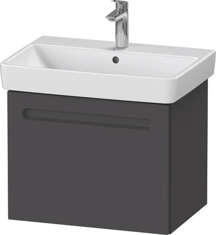 Duravit - No.1 25 5/8" Wall Mount One Drawer Single Vanity, Including Cabinet and Widespread Sink