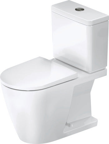 Duravit - D-Neo 1.32/0.92 GPF Dual Flush Rimless Elongated Two Piece Toilet