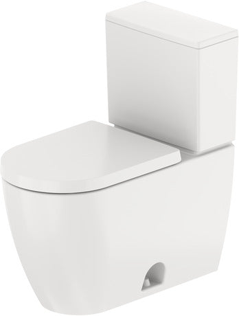 Duravit - ME by Starck 1.28 GPF Single Flush Elongated ADA Compliant Two Piece Toilet