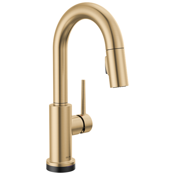 Delta - Trinsic Single Handle Pull-Down Bar / Prep Faucet With Touch2O Technology