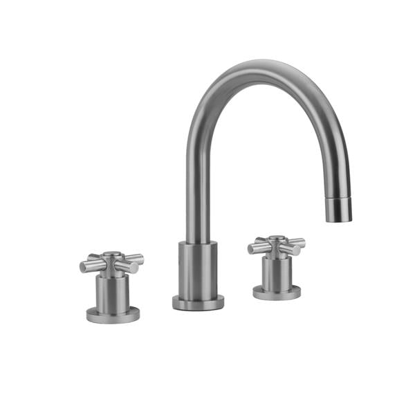 Jaclo - Contempo Roman Tub Set with Contempo High Cross Handles