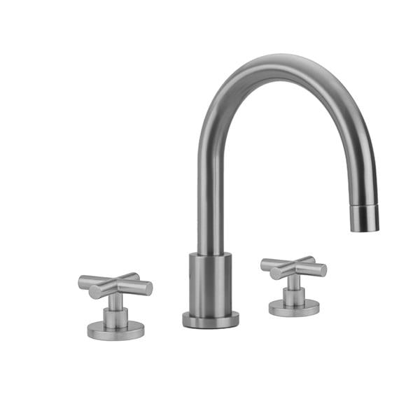 Jaclo - Contempo Roman Tub Set with Hub Base Cross Handles