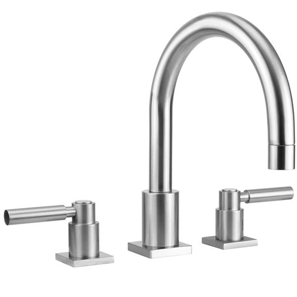 Jaclo - Contempo Uptown Roman Tub Set with Contempo High Lever Handles - Square Escutcheons