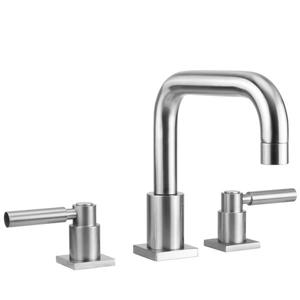 Jaclo - Contempo Downtown Roman Tub Set with High Lever Handles and Square Escutcheons