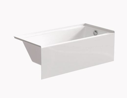 Roca Bath - Vythos Skirted Acrylic Alcove Bathtub 60 x 30 Inch - White