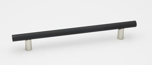 Alno - Vita Bella 8 Inch Pull Knurled Bar