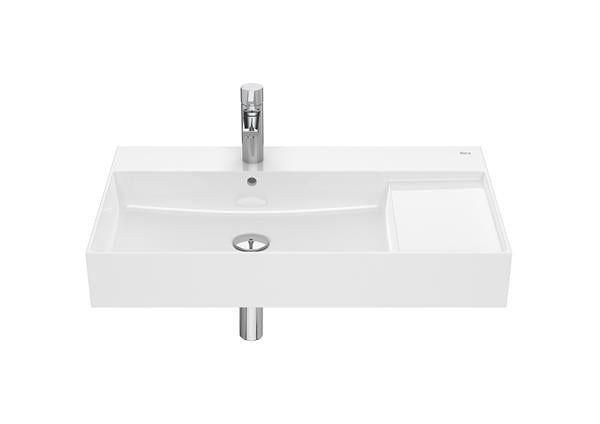 Roca Bath - Inspira Fineceramic Wall-Hung/Vanity Sink 32 Inch - Glossy White