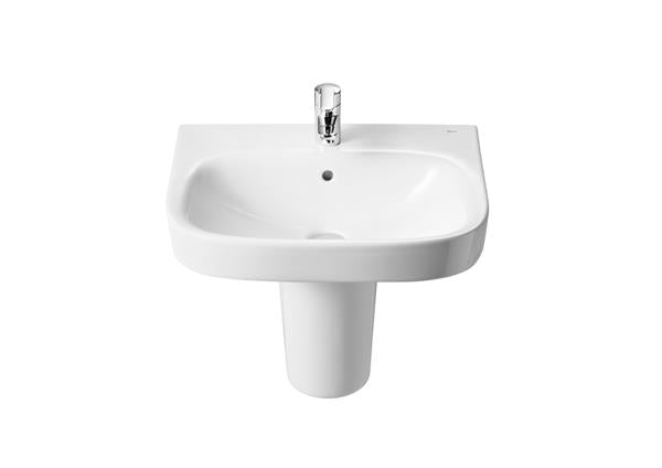Roca Bath - Debba Wall-Hung Sink 20 Inch - Glossy White