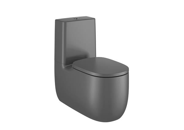 Roca Bath - Beyond Two-Piece Rimless Toilet White