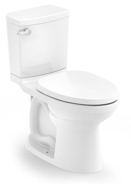 Roca Bath - Milano Two-Piece Toilet - Glossy White