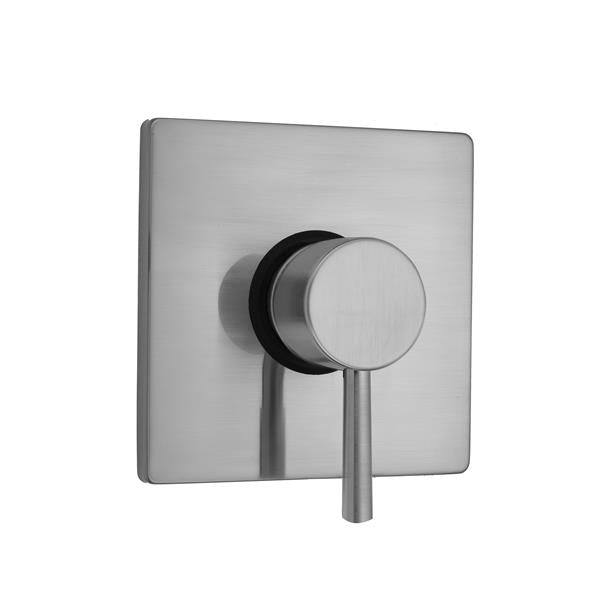 Jaclo - Square Plate With Round Contempo Lever Trim For Pressure Balance Valve (J-PBV)