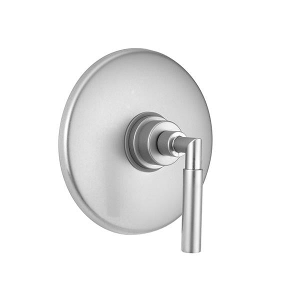 Jaclo - Round Plate With Contempo Hub Base Lever Trim For Pressure Balance Cycling Valve (J-CSV)