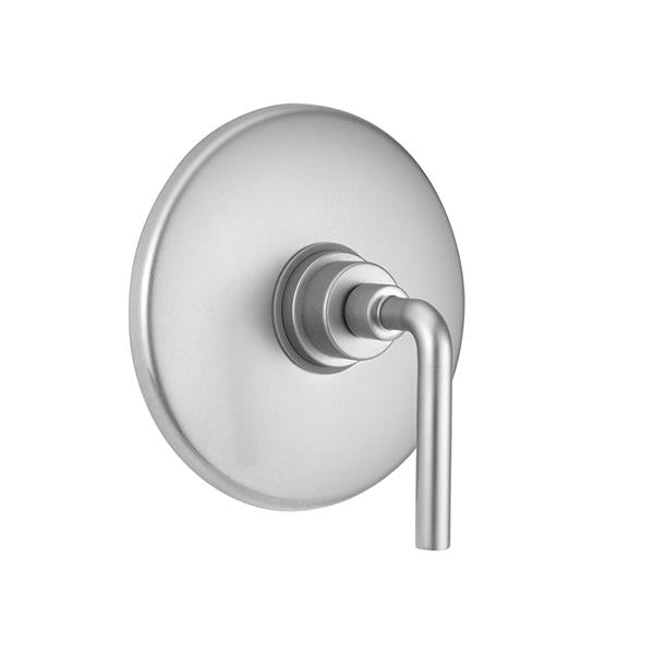 Jaclo - Round Plate With Contempo Slim Lever Trim For Pressure Balance Cycling Valve (J-CSV)