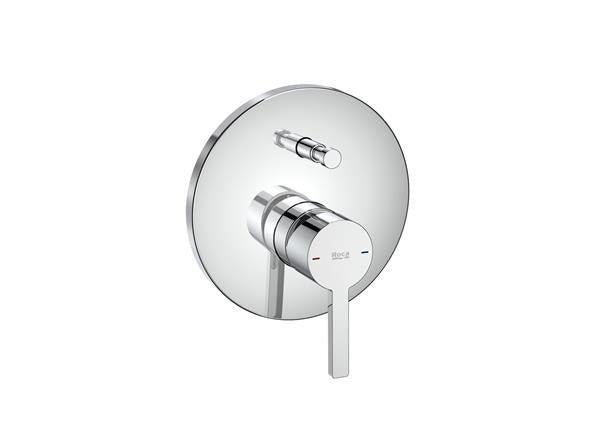 Roca Bath - Naia Single Lever Bathtub/Shower Trim - Chrome