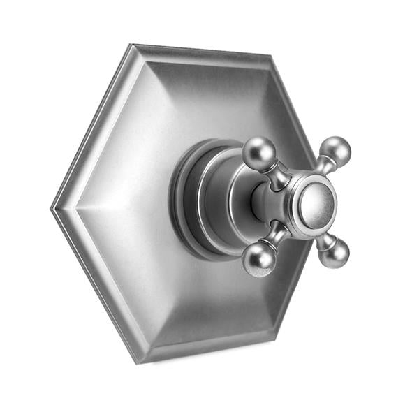 Jaclo - Hex Plate With Hex Lever Trim For Pressure Balance Cycling Valve (J-CSV)