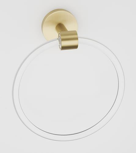 Alno - Acrylic Contemporary Towel Ring