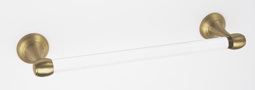 Alno - Acrylic Royale 12 Inch Towel Bar