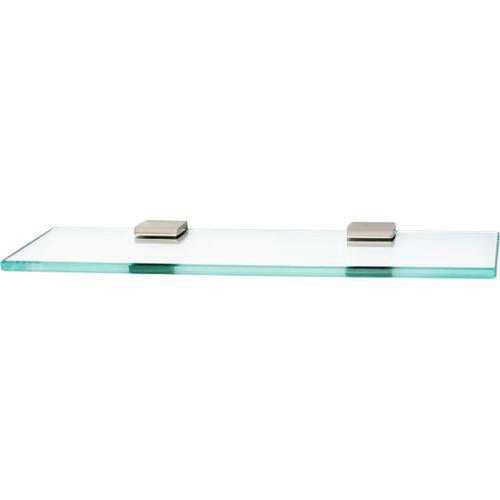 Alno - Manhattan 18 Inch Glass Shelf W/Brackets