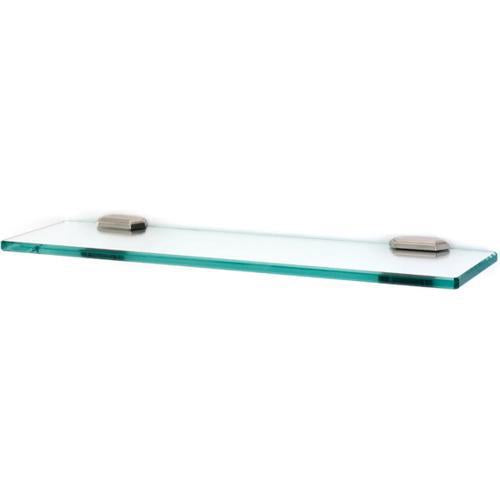 Alno - Nicole 18 Inch Glass Shelf W/Brackets
