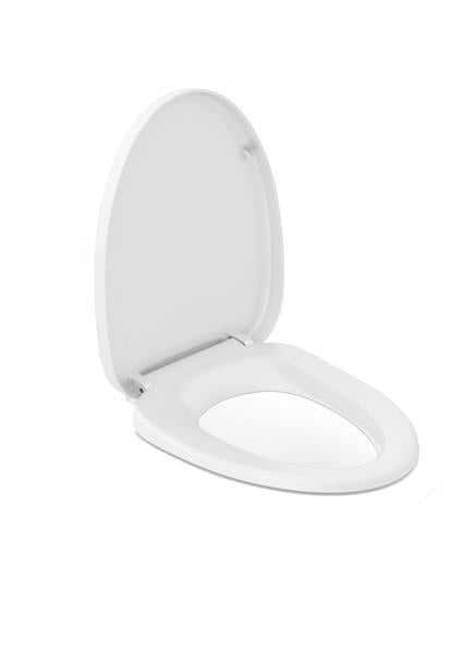 Roca Bath - Milano Softclose Toilet Seat And Cover - Glossy White
