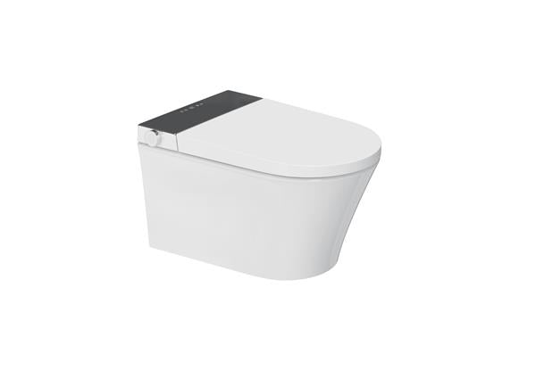Roca Bath - Omi In-Wash Omi Wall-Hung Smart Toilet - Glossy White