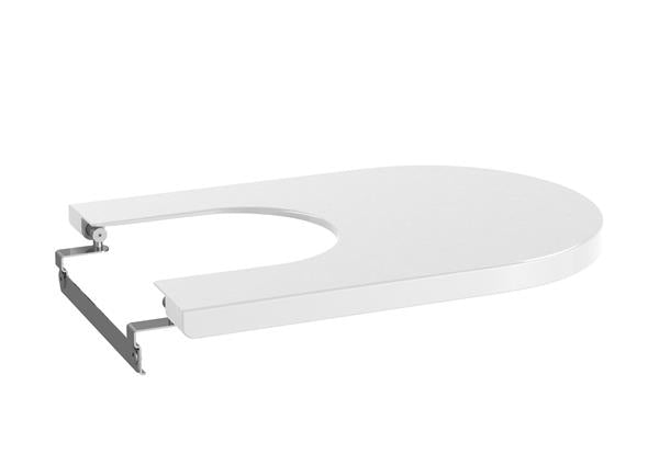 Roca Bath - Inspira Softclose Supralit Round Bidet Cover - Glossy White