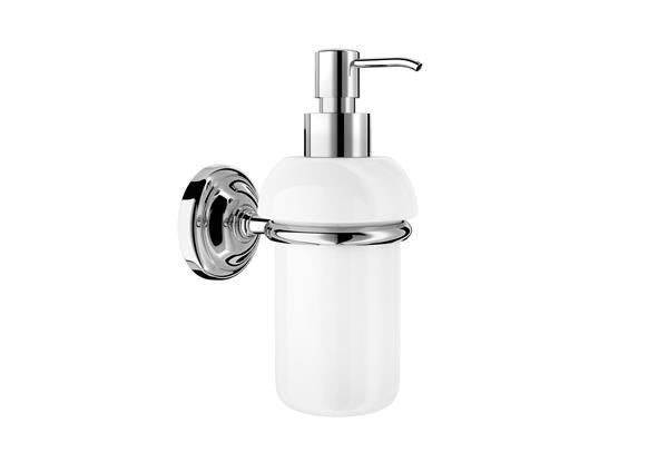 Roca Bath - Carmen Wall-Mounted Soap Dispenser - White/Chrome