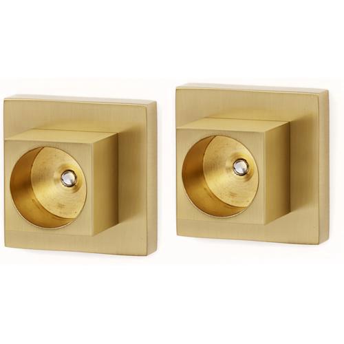 Alno - Contemporary II Shower Rod Brackets Only