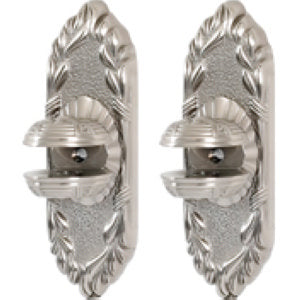 Alno - Ribbon & Reed Glass Shelf Brackets Only