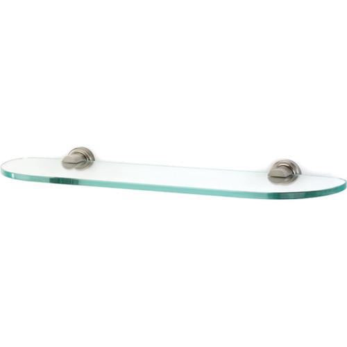 Alno - Infinity 18 Inch Glass Shelf W/Brackets