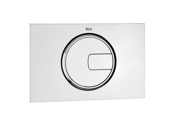 Roca Bath - Pl4 Dual Flush Actuator Plate - Chrome