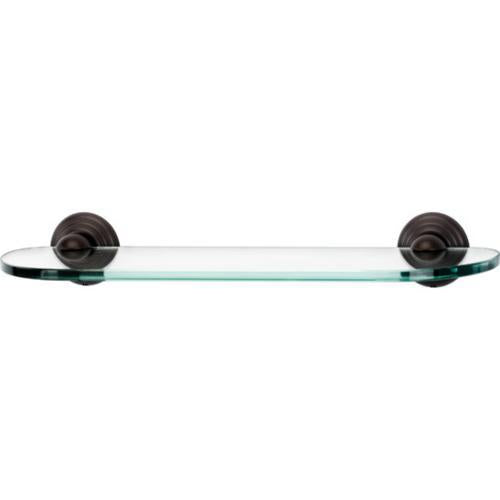 Alno - Embassy 18 Inch Glass Shelf W/Brackets
