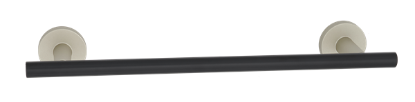 Alno - Vita Bella Towel Holder Smooth Bar 12 Inch