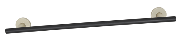 Alno - Vita Bella Towel Holder Knurled Bar 18 Inch