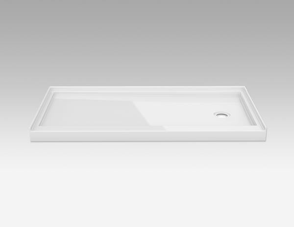 Fleurco - ABF-B Flanged Shower Base Side Drain 3-Flange